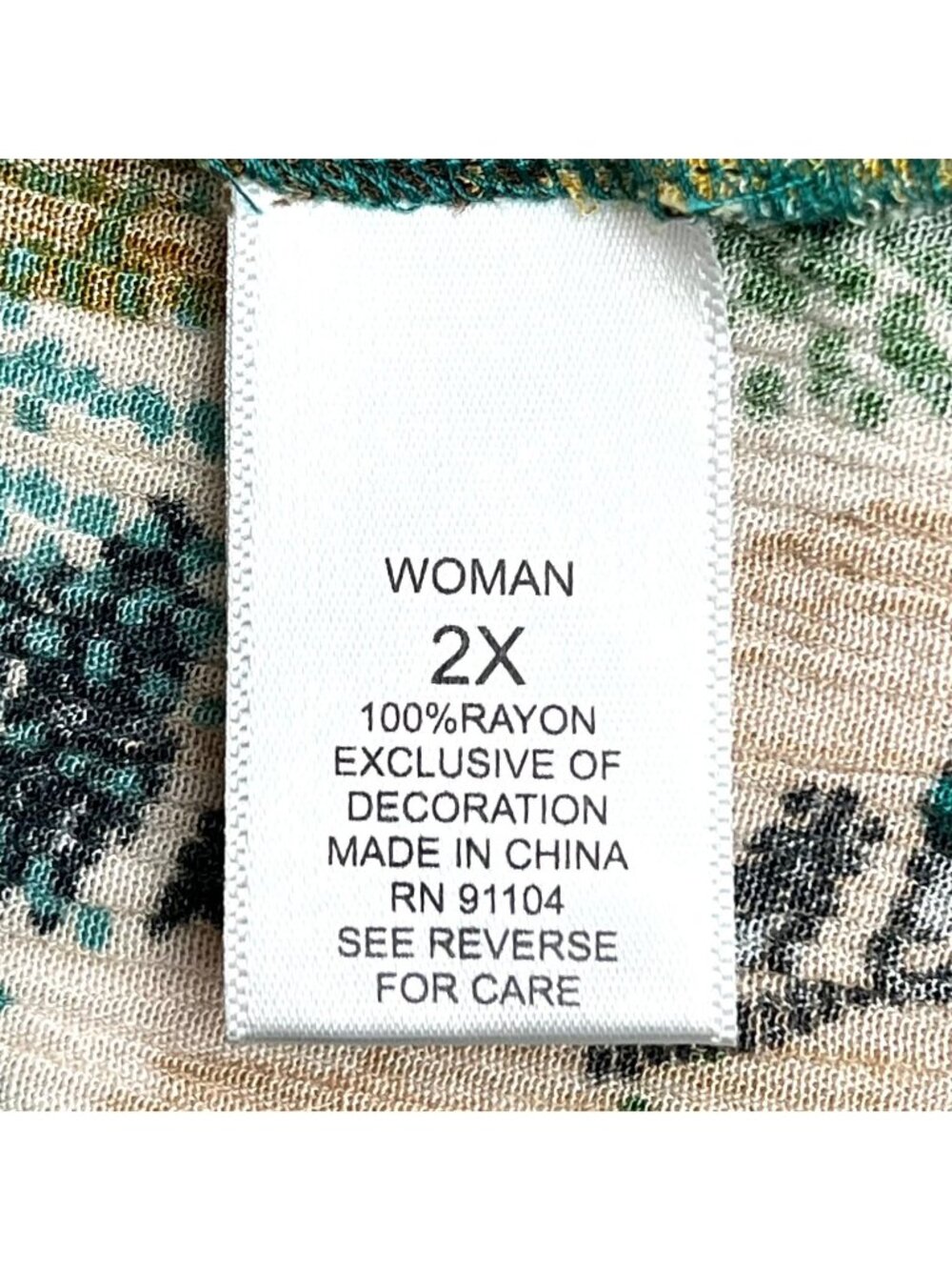 SUMMER CLEARANCE Dressbarn Womens 2X Top - Picture 5 of 13